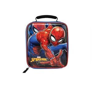 NWT Marvel Spider-Man Insulated Zippered Amazing Super Hero Lunch Box Bag